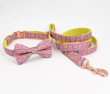 Load image into Gallery viewer, Personalized Queen Collar, Leash and Bow Tie Set
