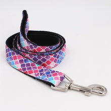 Load image into Gallery viewer, Dream Purple Dog Collar, Leash and Bow Tie Set
