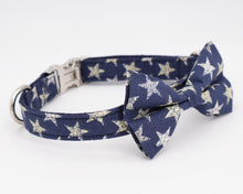 Load image into Gallery viewer, STAR Dog Collar, Leash and Bow Tie Set
