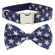 Load image into Gallery viewer, STAR Dog Collar, Leash and Bow Tie Set
