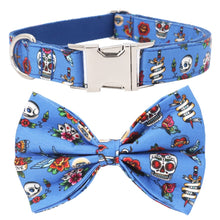 Load image into Gallery viewer, Classic Golgo Collar, Leash and Bow Tie Set
